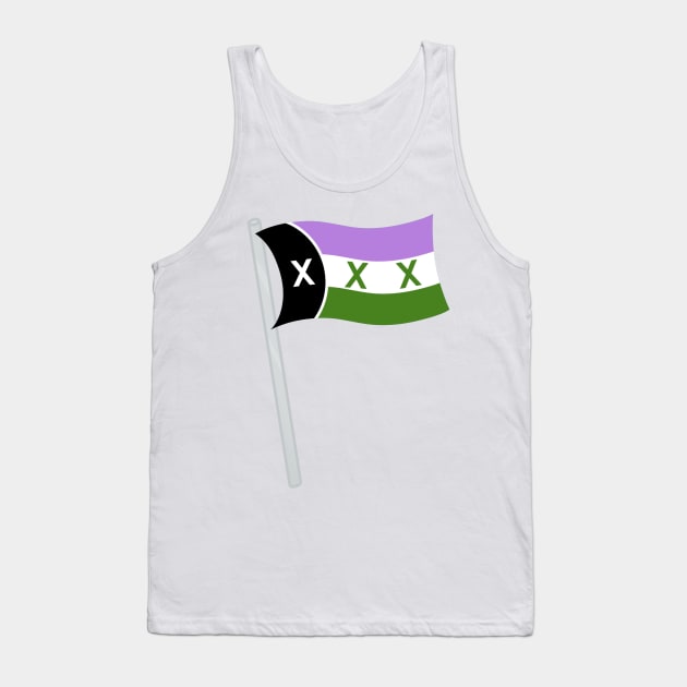 L'Manberg Pride - Genderqueer Tank Top by WhiteRabbitWeirdo